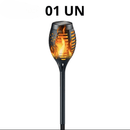 Luminária Balizadora Solar em LED - Solar Flame