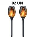 Luminária Balizadora Solar em LED - Solar Flame