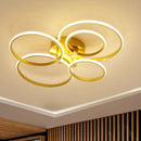 Lustre Luminária de Teto CircleLux