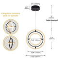 Lustre Pendente Moderno TriLux Ajustáveis LED