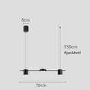 Lustre Pendente Moderno Intensity LED