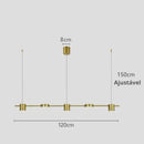 Lustre Pendente Moderno Intensity LED