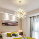 Lustre Pendente Moderno Galaxy Dourado Led