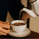 Xícaras de Porcelana com Borda Dourada: Sofisticação 12 pcs