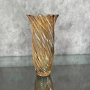 Vaso Vidro com Design Espiralado