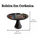 Boleira de Cerâmica para Festa e Decoração