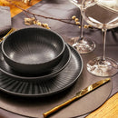 Conjunto de Jantar Flat Ônix: Design Natural e Sofisticado
