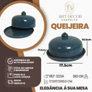 Queijeira Artesanal em Cerâmica: Elegância à Mesa