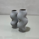 Vaso Decorativo Ondulado - Impressão 3D