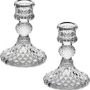 Castiçal de Vidro Decorativo Elegante