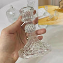 Castiçal de Vidro Decorativo Elegante