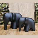 Esculturas Família Elefante Cerâmica