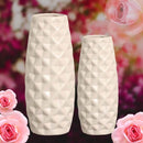 Dupla de Vasos Diamond em Cerâmica Texturizada
