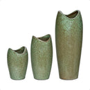 Trio de Vasos de Cerâmica em Tons Elegantes