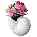 Vaso Cerâmica Concha do Mar – Decoração Costeira