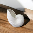 Vaso Cerâmica Concha do Mar – Decoração Costeira