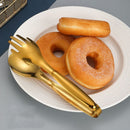Jogo de Talheres Dourado Aço Inox 4 Peças Elegantes