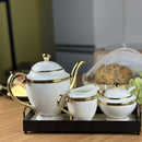 Conjunto de Louças em Porcelana Branco