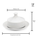 Conjunto de Louças em Porcelana Branco