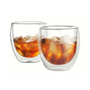 Copo Duplo Vidro 250ml: Design Térmico e Elegante