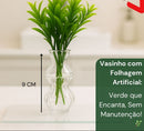 Kit Banheiro Lavabo Vidros Degrade Luxo C/ Bandeja Vasinho E Enfeite
