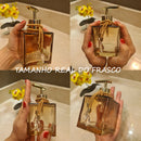 Kit Lavabo Luxo em Vidro Com Bandeja Ambar