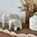 Esculturas Família Elefante Cerâmica