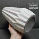 Par de Vasos Diamante em Cerâmica Contemporânea