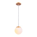 Lustre Globo Jabuticaba em Vidro Elegante