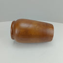 Vaso Decorativo em Madeira Marrom Elegante