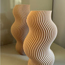 Vaso Decorativo Ondulado - Impressão 3D