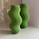 Vaso Decorativo Ondulado - Impressão 3D